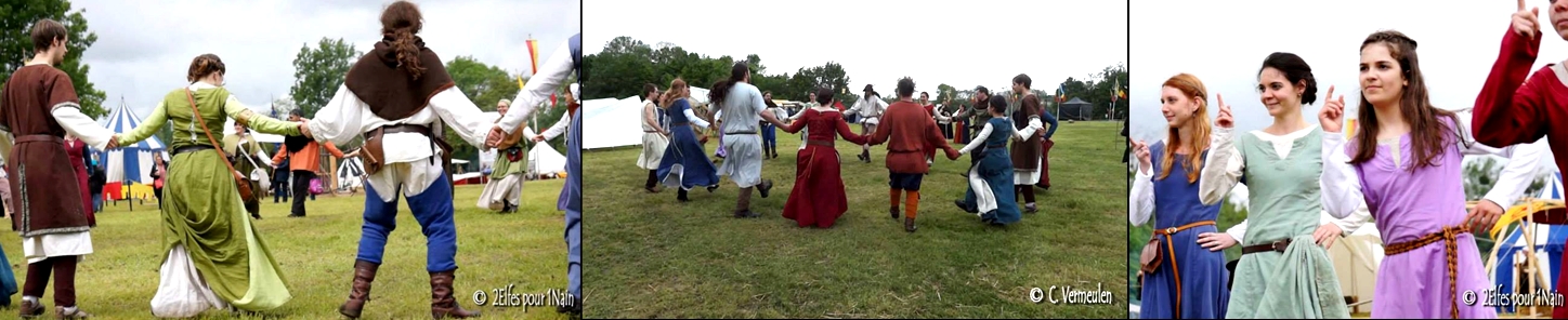 Danse médiévale mesnie orléans